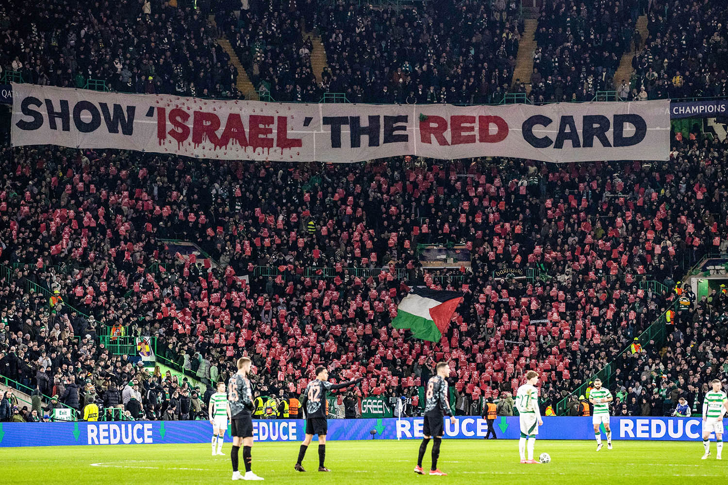 World football can strike a blow against Israel