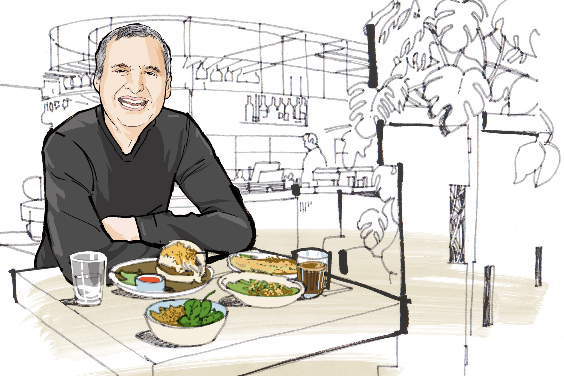 A table for… Phil Rosenthal