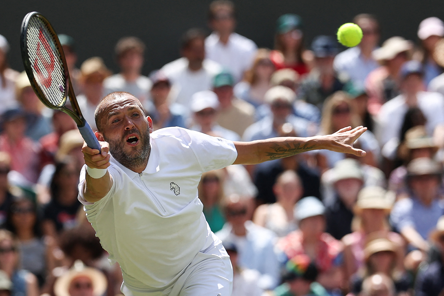Wimbledon day four: Dan Evans' fate underpins a classic first week