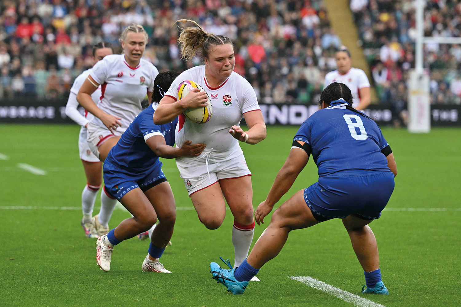 England 92 Samoa 3: Bern and Muir push props into the spotlight