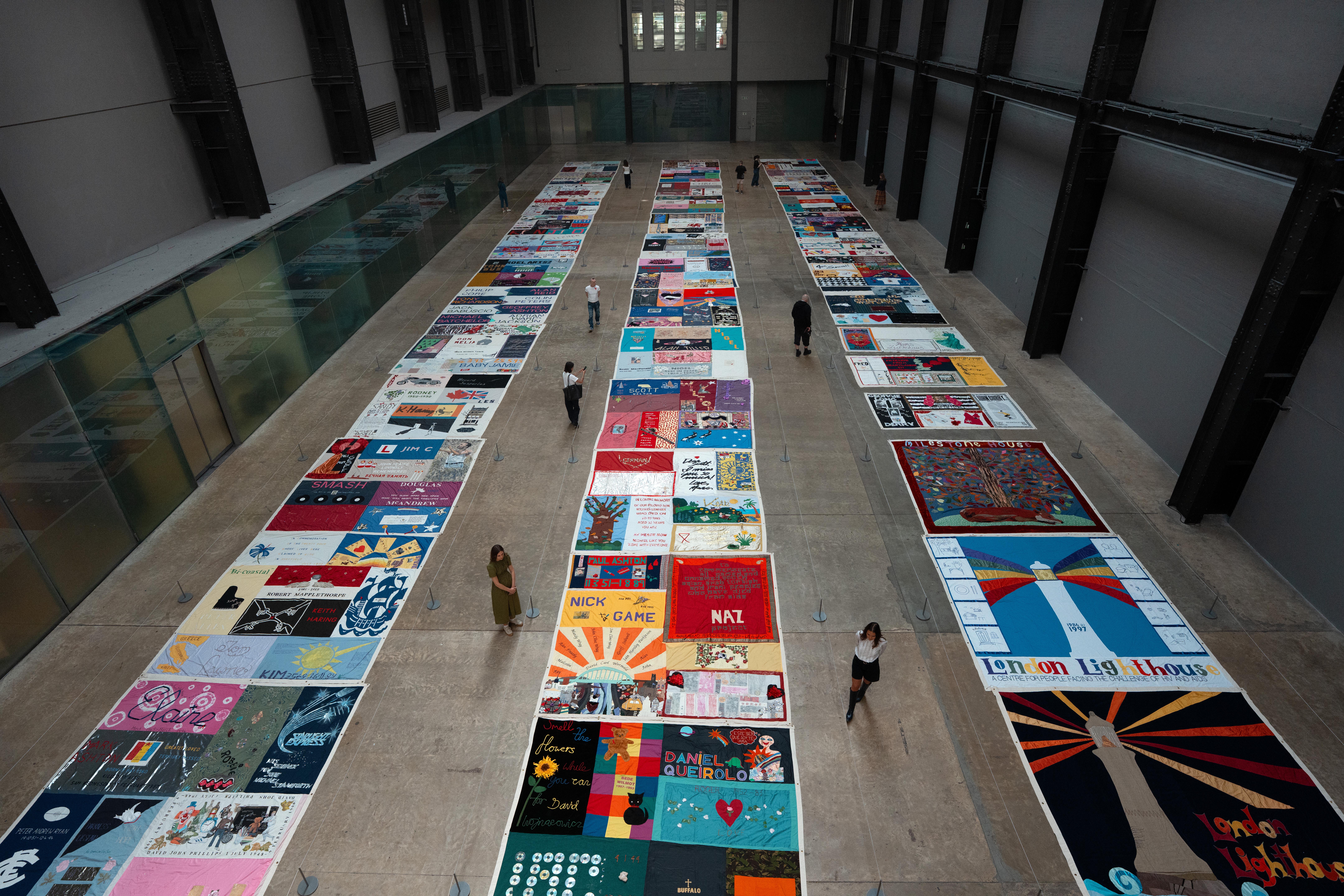 Why the Aids quilt is a stitch in time
