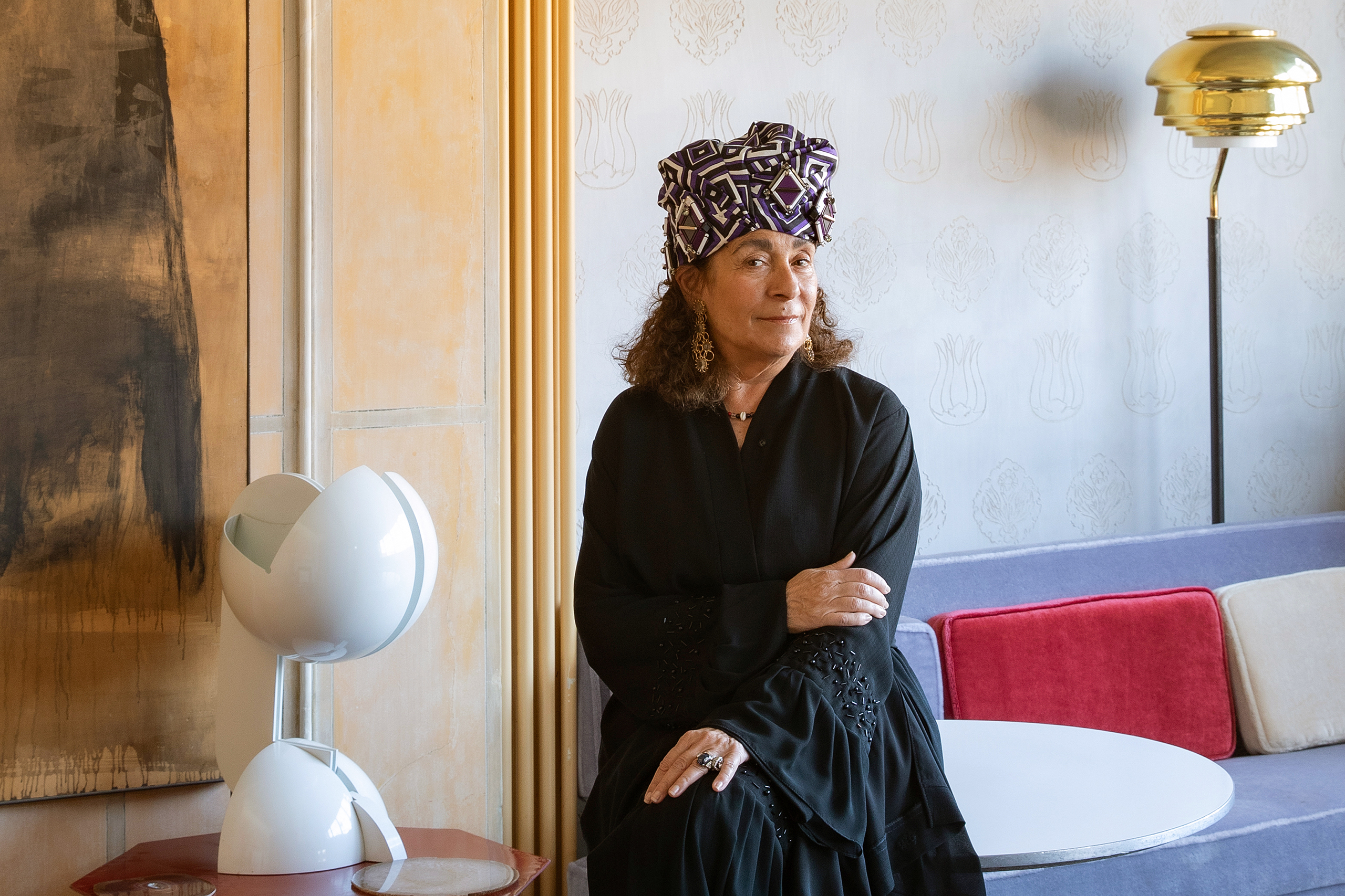 Inside the home of gallerist Nina Yashar
