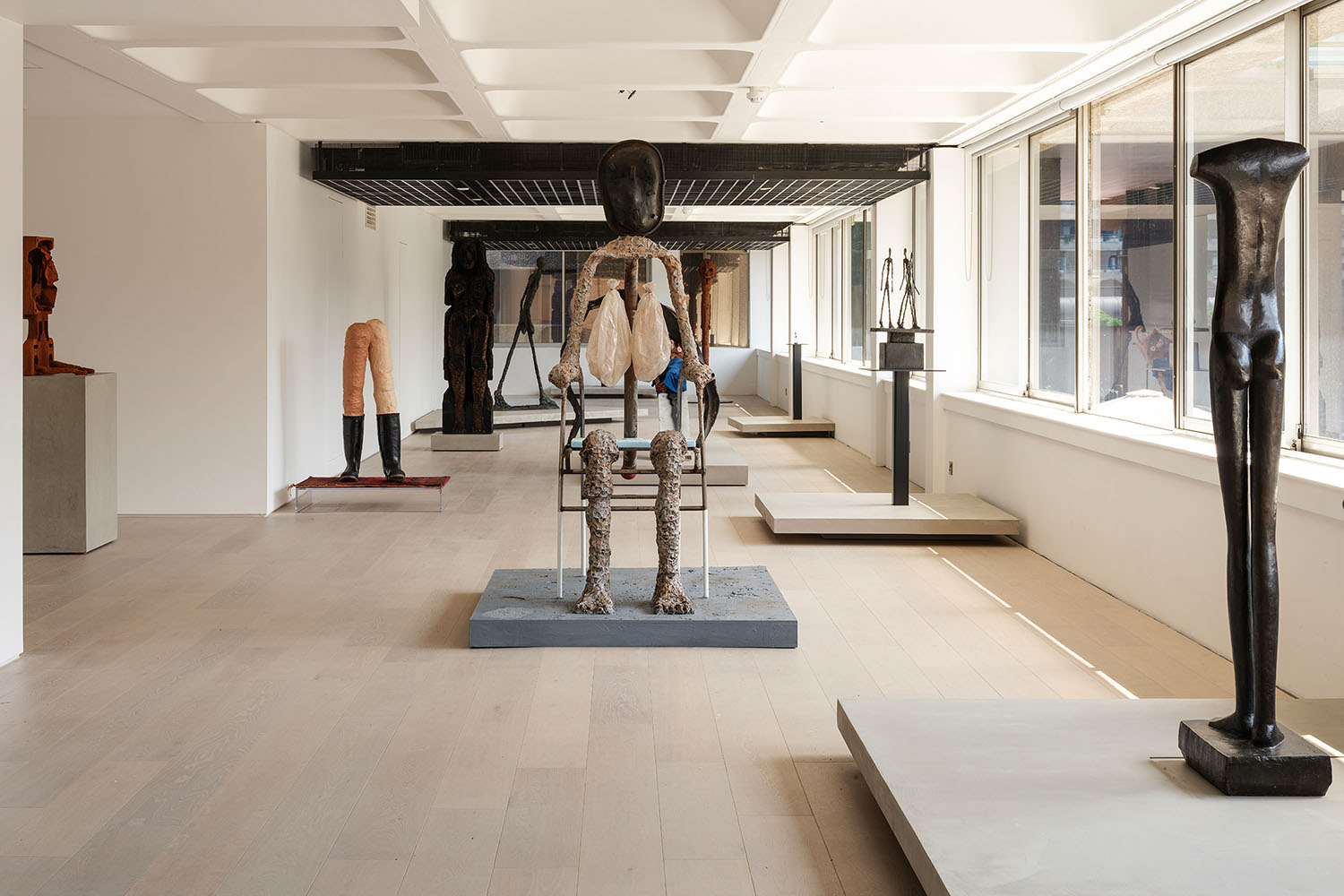 Review: Giacometti and Huma Bhabha – ‘an extraordinary balancing act’