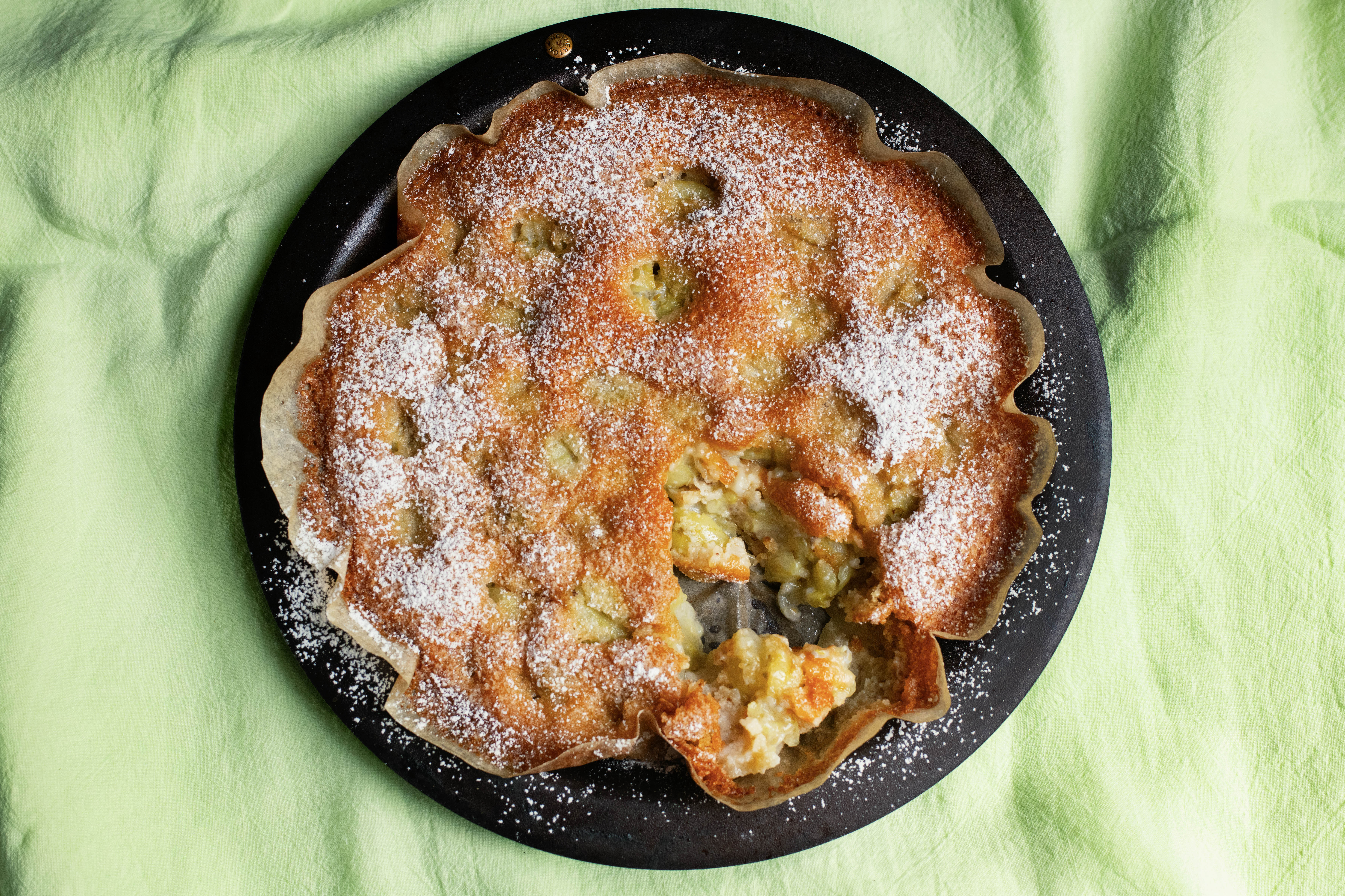 Nigel Slater’s midweek treat: gooseberry almond pudding